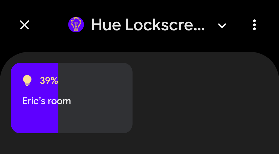 Hue Lockscreen screenshot