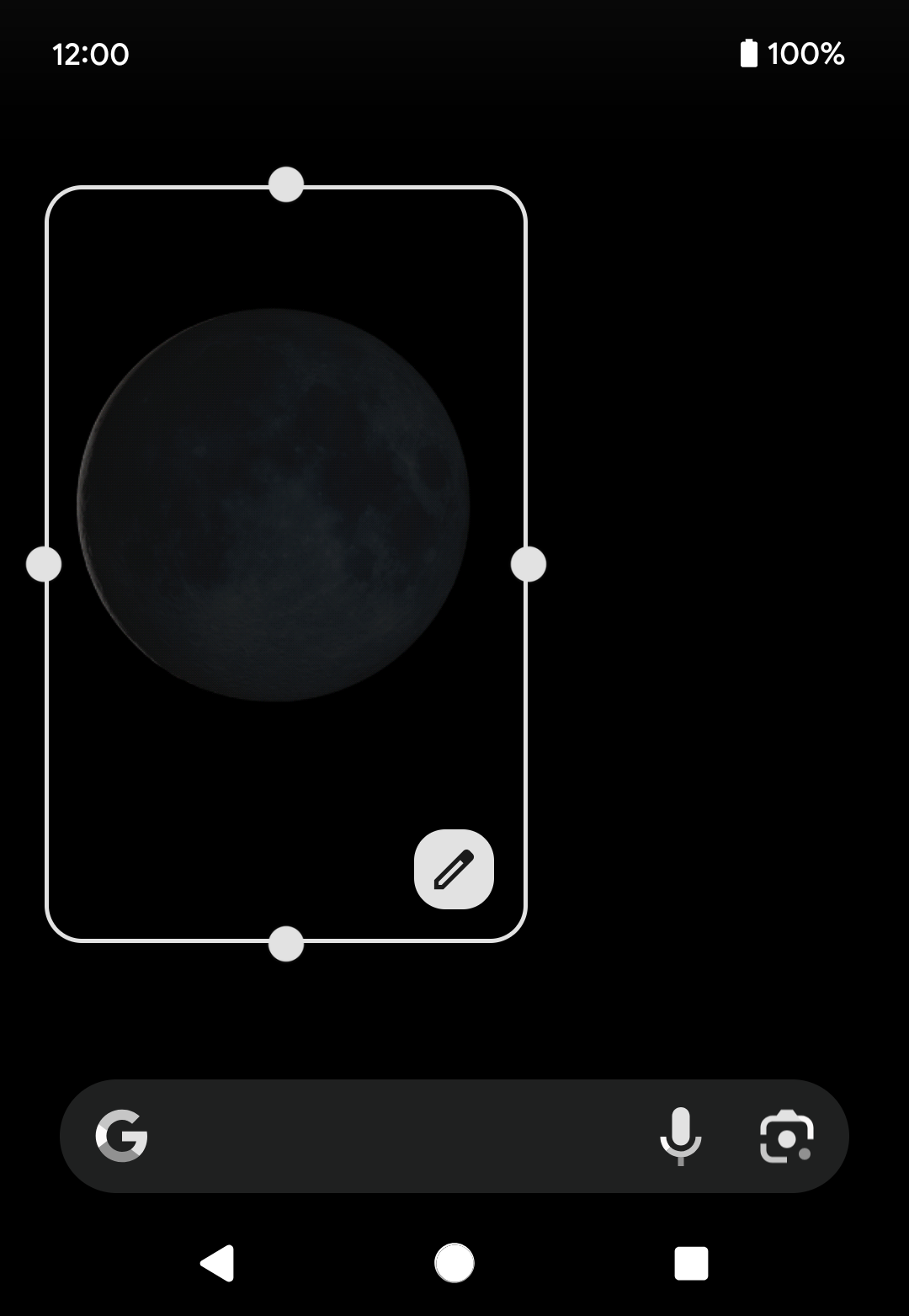 Transparent Widget screenshot